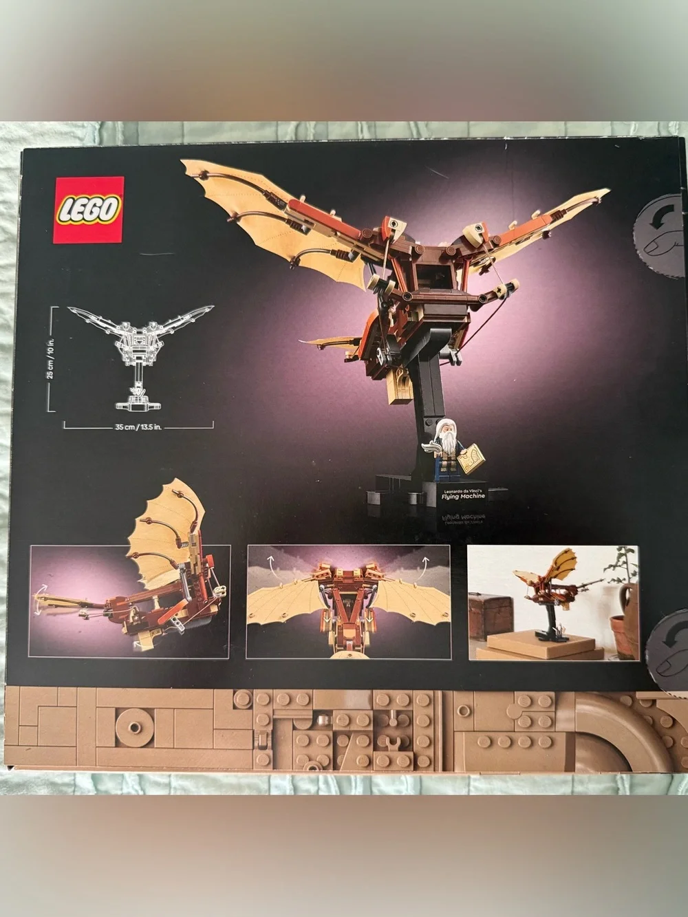 LEGO Icons Leonardo’s Flying Machine (10363) BUNDLE! NEW Sealed!